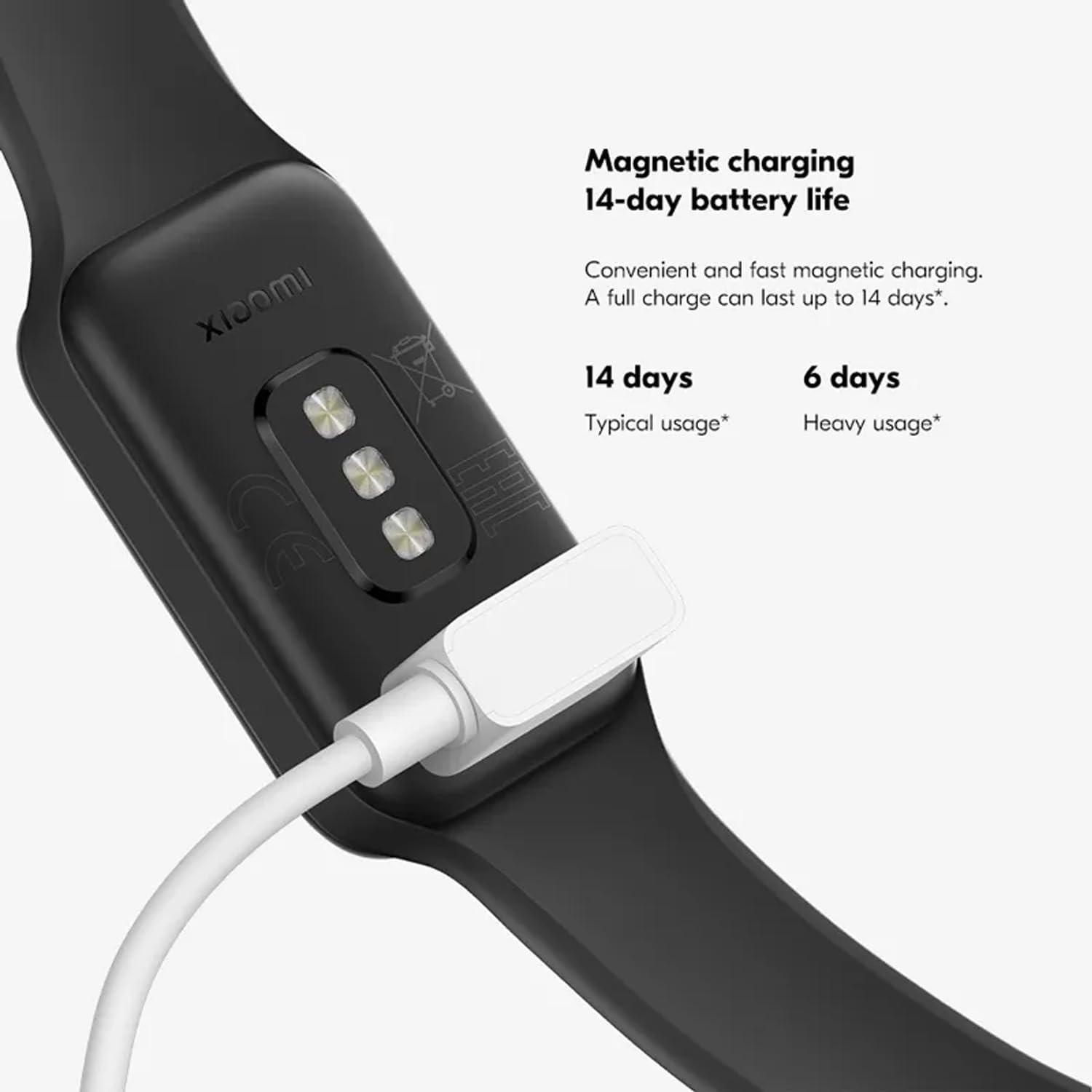 Mi Xiaomi Smart Band 8 Active - Black - Image 6