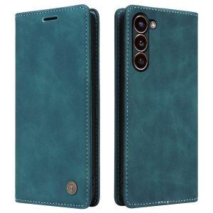 Leather Flip Cover Series 006 For Samsung Galaxy S24 5G – Green