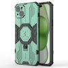 Ring Kickstand Armor PC TPU Cover for iPhone 14 Plus - Green