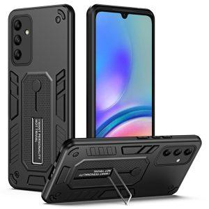 Hidden Kickstand Rugged For Samsung Galaxy A05s 4G  Cover – Black