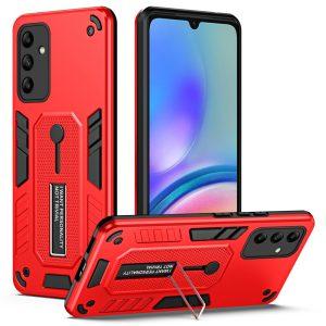 Hidden Kickstand Rugged For Samsung Galaxy A05s 4G  Cover – Red