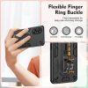 Hidden Kickstand Rugged For Oppo A38 4G /  A18 4G Cover - Black - Image 2