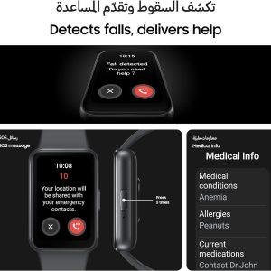 Samsung Galaxy Fit3 – Black SM-R390NZAAMEA