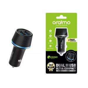Oraimo OCC-21D Dual-USB Car Charger – Black