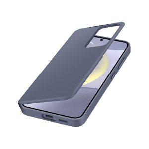 Samsung Galaxy S24 Smart View Wallet Case – Violet EF-ZS921