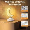 Moon Desk Lamp Quran Speaker SQ-830 - White - Image 3