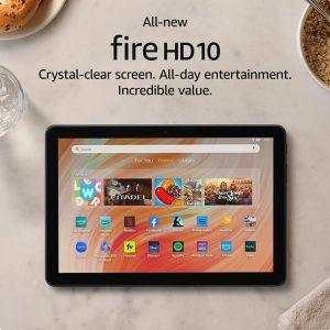 Amazon Fire HD 10 13TH GEN 3/32GB Tablet 10.1″- Black