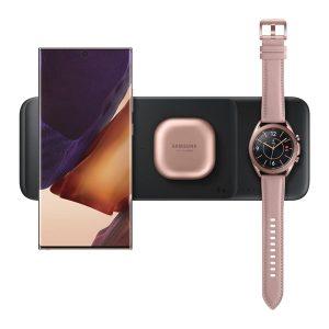 Wireless Charger Trio 9W 3-in-1 Fast Charging – Black (EP-P6300)