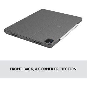 Logitech Combo Touch iPad Pro 11inch 1st – 4th Gen Keyboard Case with TrackPad ENG/ARB – Grey
