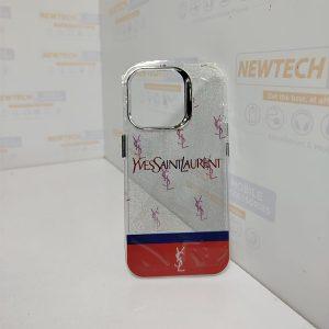 Kaze Paris YSL Glitter Cover for iPhone 13 Pro – Red