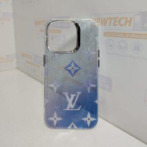 Kaze Paris LV Glitter Cover for iPhone 14 Pro – Blue