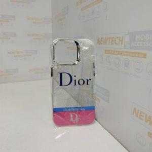 Kaze Paris Dior Glitter Cover for iPhone 13 Pro – Blue pink