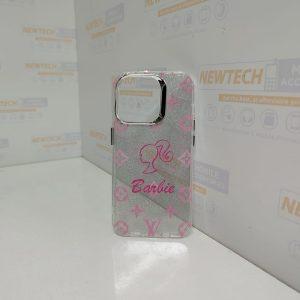 Kaze Paris Barbie Glitter Cover for iPhone 13 Pro – Pink