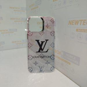 Kaze Paris Louis Vuitton Glitter Cover for iPhone 15 pro Max – blue pink