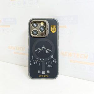 iPhone 15 Pro Magsafe Punkx Cover With Mountain Printed – Black