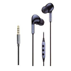 Budi BASS 3.5mm EarPhone with Mic EP32DB – Black