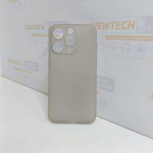 iPhone 15 Pro Max Memumi Ultra Slim Cover – Gray