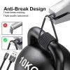 Budi USB to Lightning 1 Meter 2.4A Braided Cable - Black DC206L10B - Image 3