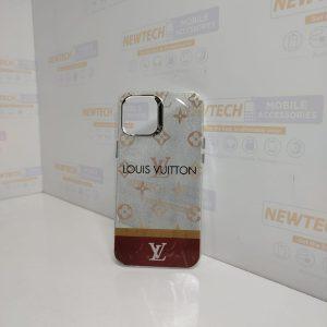 Kaze Paris Louis Vuitton Glitter Cover for iPhone 12 Pro Max – Brown