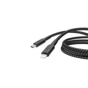Powerology New Braided Type-C to Lightning Cable 2M PD 60W – Black (P23BRCL2BK)