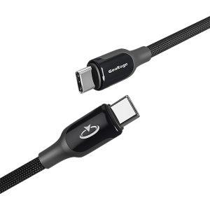 Goaltage USB-C to USB-C Super-Fast Charging 1.2M Cable – Black CA01-CTC120CM