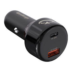 Goaltage Dual Port Car Charger 55W PD – Black CH03