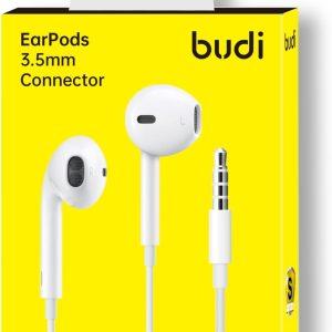 Budi 3.5mm EarPods with Mic EP20DWM – White