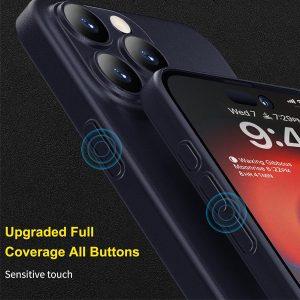 iPhone 15 Pro Max Memumi Ultra Slim Cover – Navy Blue