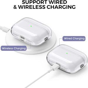 Airpods Case Pro 2 Silicon Stoptime Case – Clear