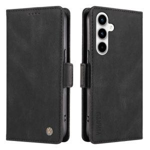 Samsung Galaxy A35 5G YIKATU Leather Flip Cover with Wallet – Black (YK-005)