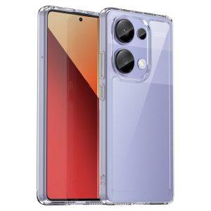 Xiaomi Redmi Note 13 Pro/Poco M6 Pro Hybrid TPU+Acrylic Transparent Cover – Clear