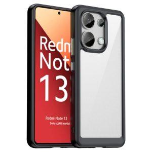 Xiaomi Redmi Note 13 4G Hybrid TPU+Acrylic Transparent Cover – Black