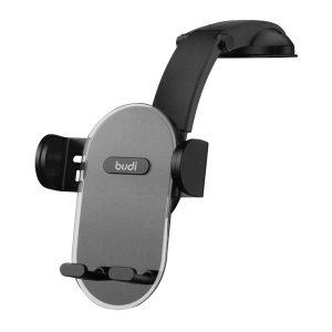 Budi Dashboard Telescopic Car Phone Holder – Black CM561B