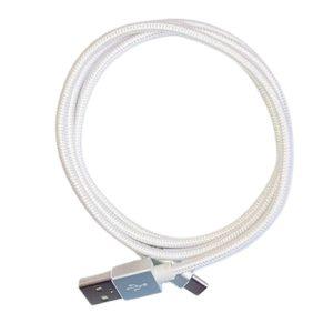 Budi USB to Type-C 1Meter 2.4A Cable DC180T10SS – Silver