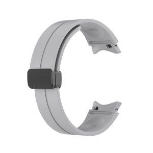 Samsung Galaxy Watch 6 Silicone Straps 20mm With Folding Buckle – Grey
