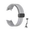 Samsung Galaxy Watch 6 Silicone Straps 20mm With Folding Buckle - Grey