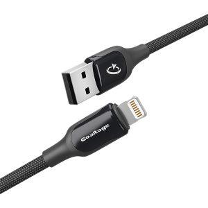 Goaltage USB-A to Lightning 20W Charging Cable 1.2M – Black CA01-ATL120CM