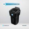 Powerology 150W Inverter AC Universal USB A Dual USB-C DC Car 12V10A - Black (P150INVBK) - Image 6