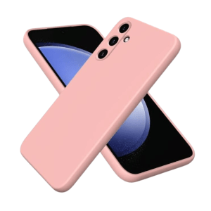 Samsung Galaxy A55 5G Rubberized TPU Cover- Pink