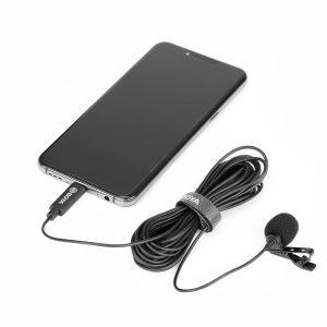 Boya Digital Lavalier Microphone Type-C – Black BY-M3