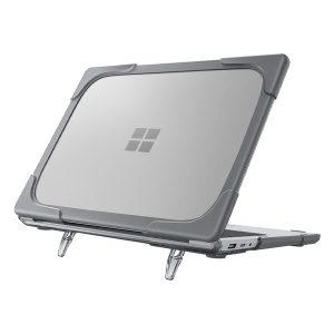 PC Anti-slipping Laptop Protective Case for Microsoft Surface 2/3/4 13.5-inch – Grey