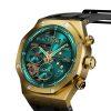 Porodo Cristallo AP Amoled Display Smart Watch Blue Dial - Gold (PD-CRISTALLOAP-GD) - Image 2