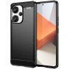 Xiaomi Redmi Note 13 Pro+ Carbon Fiber Texture Cover - Black