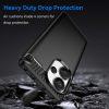 Xiaomi Redmi Note 13 Pro+ Carbon Fiber Texture Cover - Black - Image 3