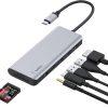 Belkin Connect USB-C 7 in 1 Multiport Adapter - Space Gray