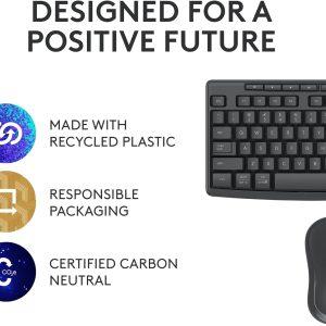 Logitech MK370 Bluetooth Keyboard and Mouse Combo – Graphite