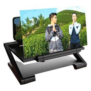 Screen Magnifier Folding Screen Enlarger For Mobile Phones – Black