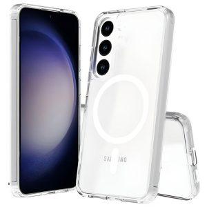 Green Lion MagSafe Crystal Case for Samsung Galaxy S24 Plus – Clear (GNMAGCRCS24PCL)