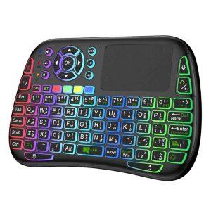 Porodo Mini Wireless Keyboard Touch Combo – Black (PD-MWKTC-BK)