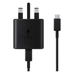 Samsung 25W Type-C Adapter + USB-C to USB-C 1Meter Cable HC – Black (EP-TA800)